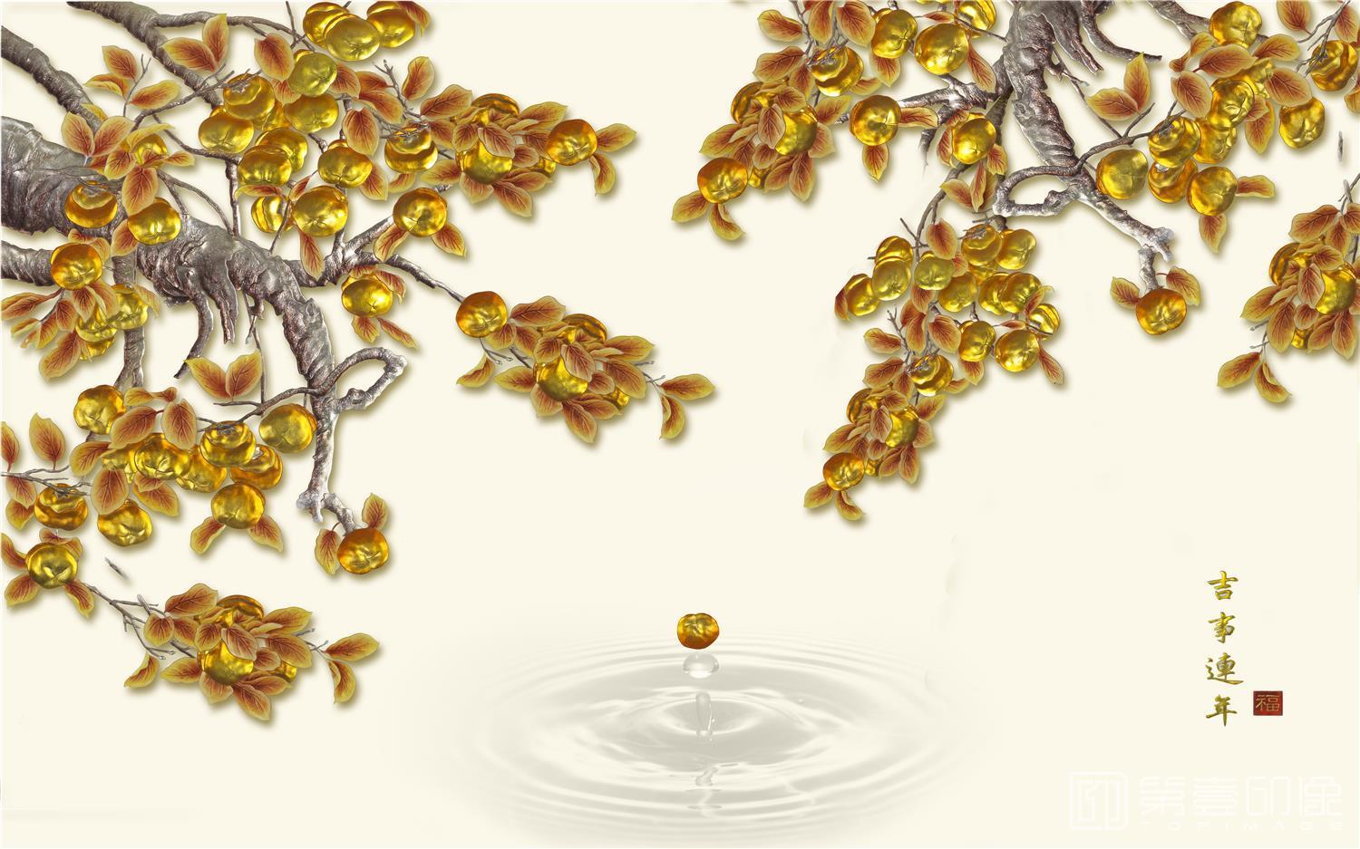 壁画-背景墙-家和万事兴-152