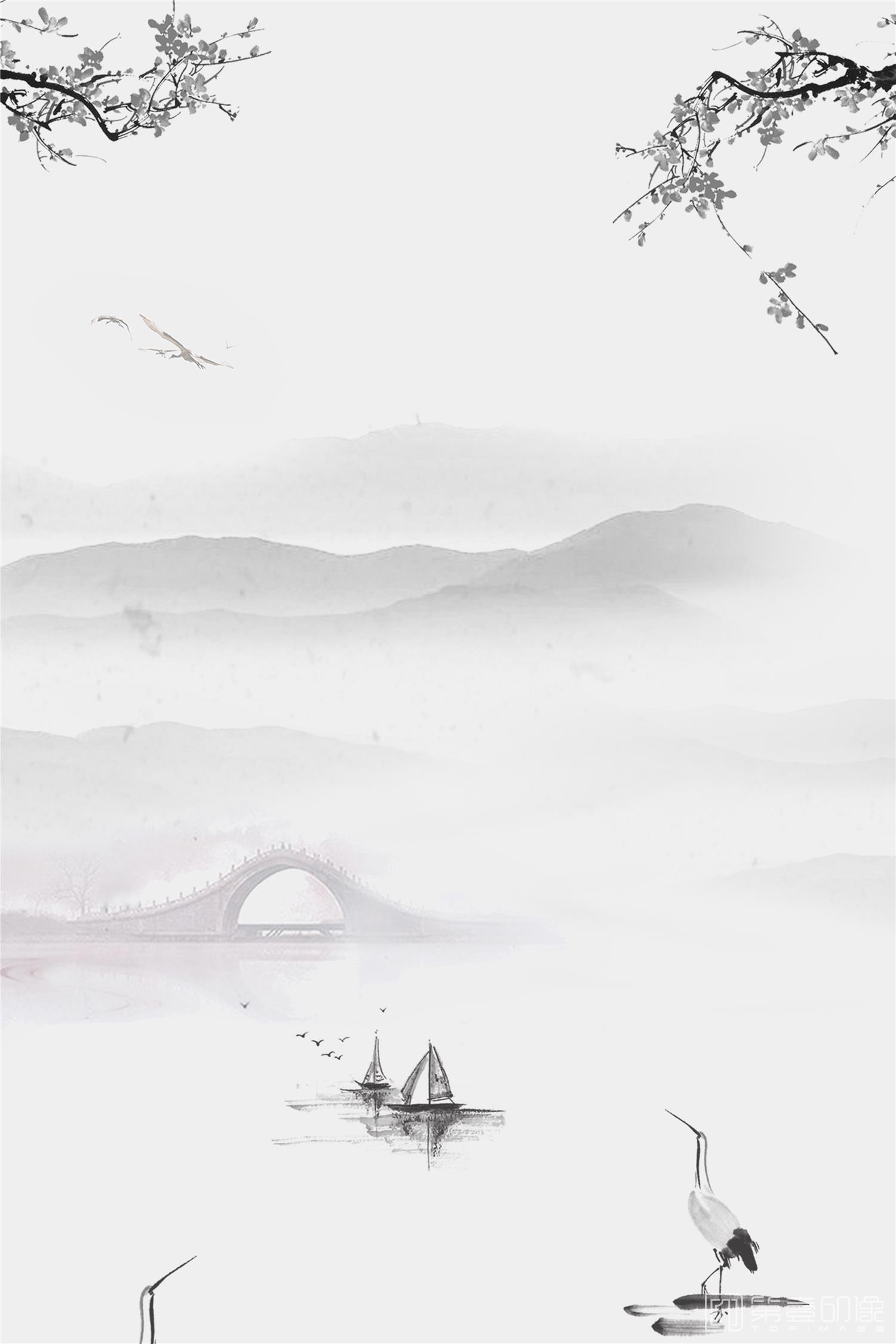 壁画-背景-中国风-042