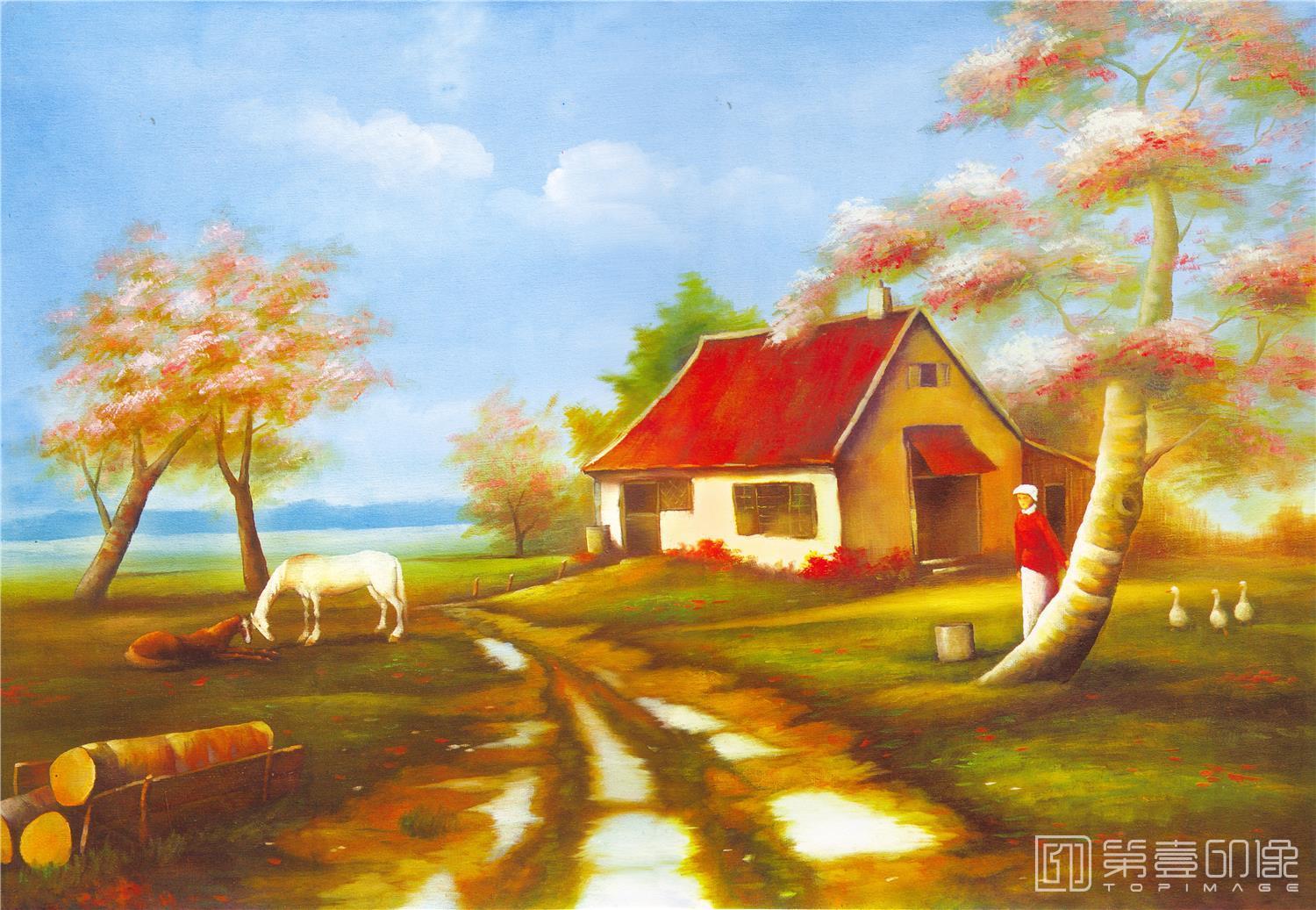 油画-