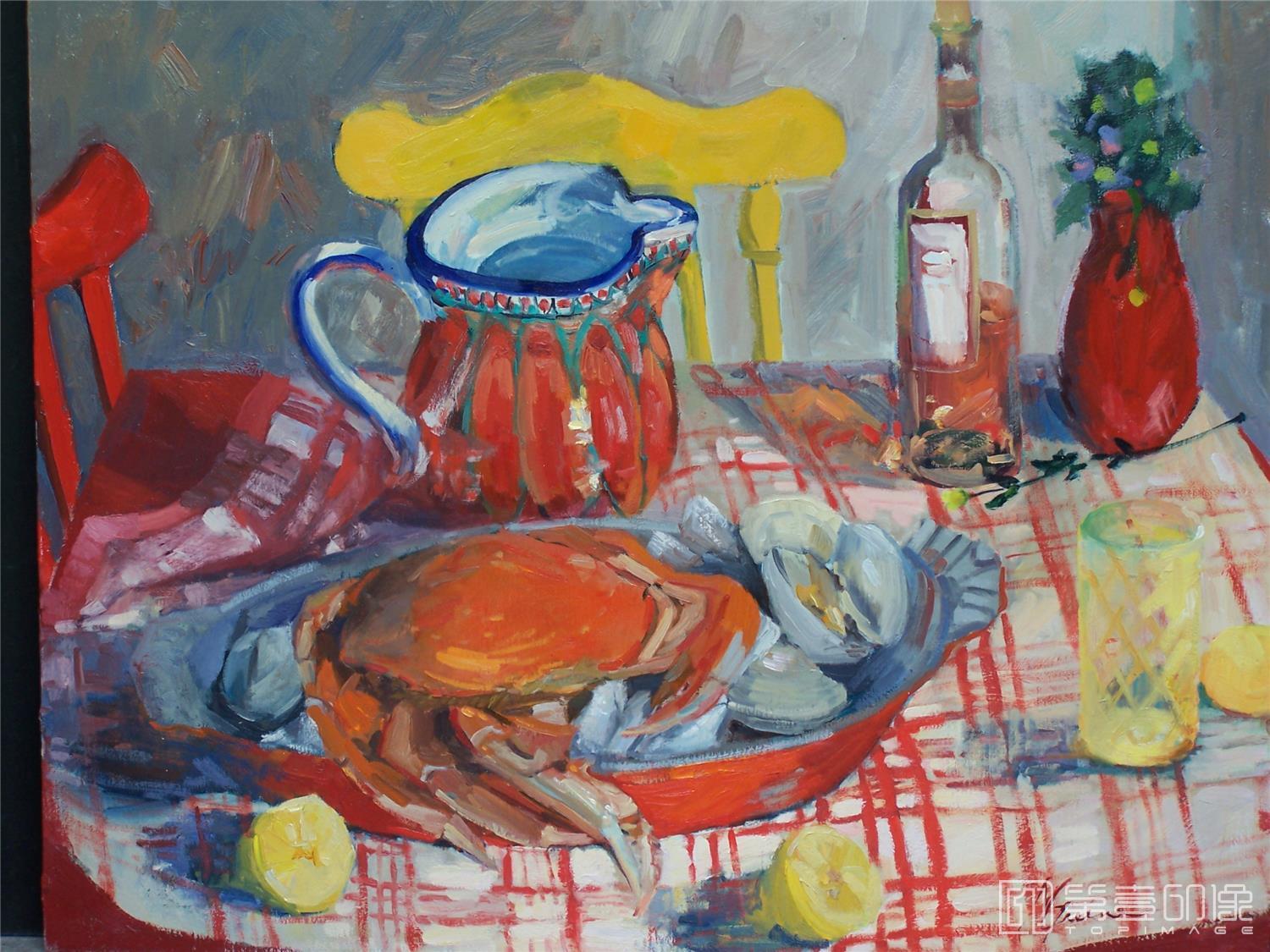 油画-静物油画-301