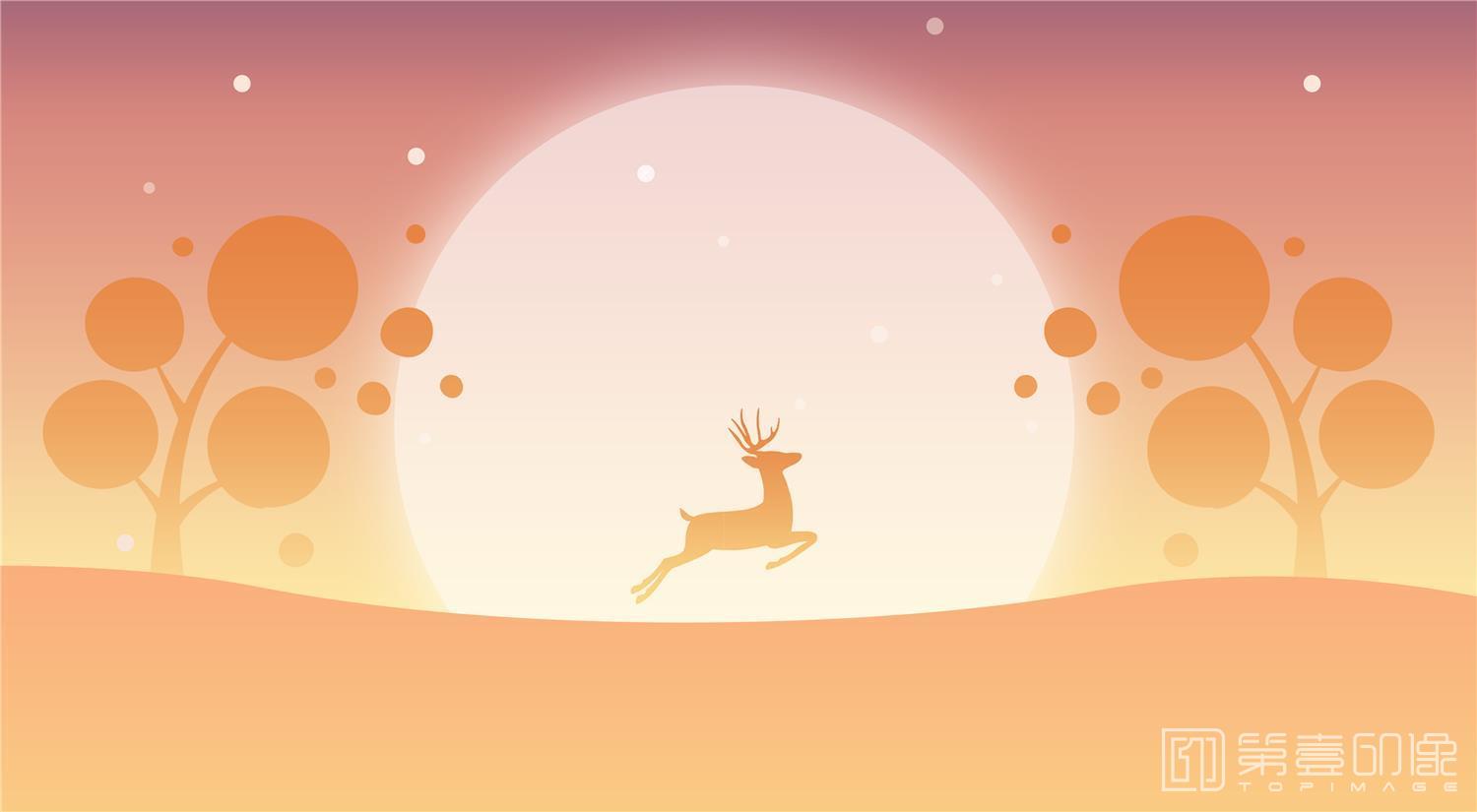 电脑绘画-麋鹿 (PSD)-081
