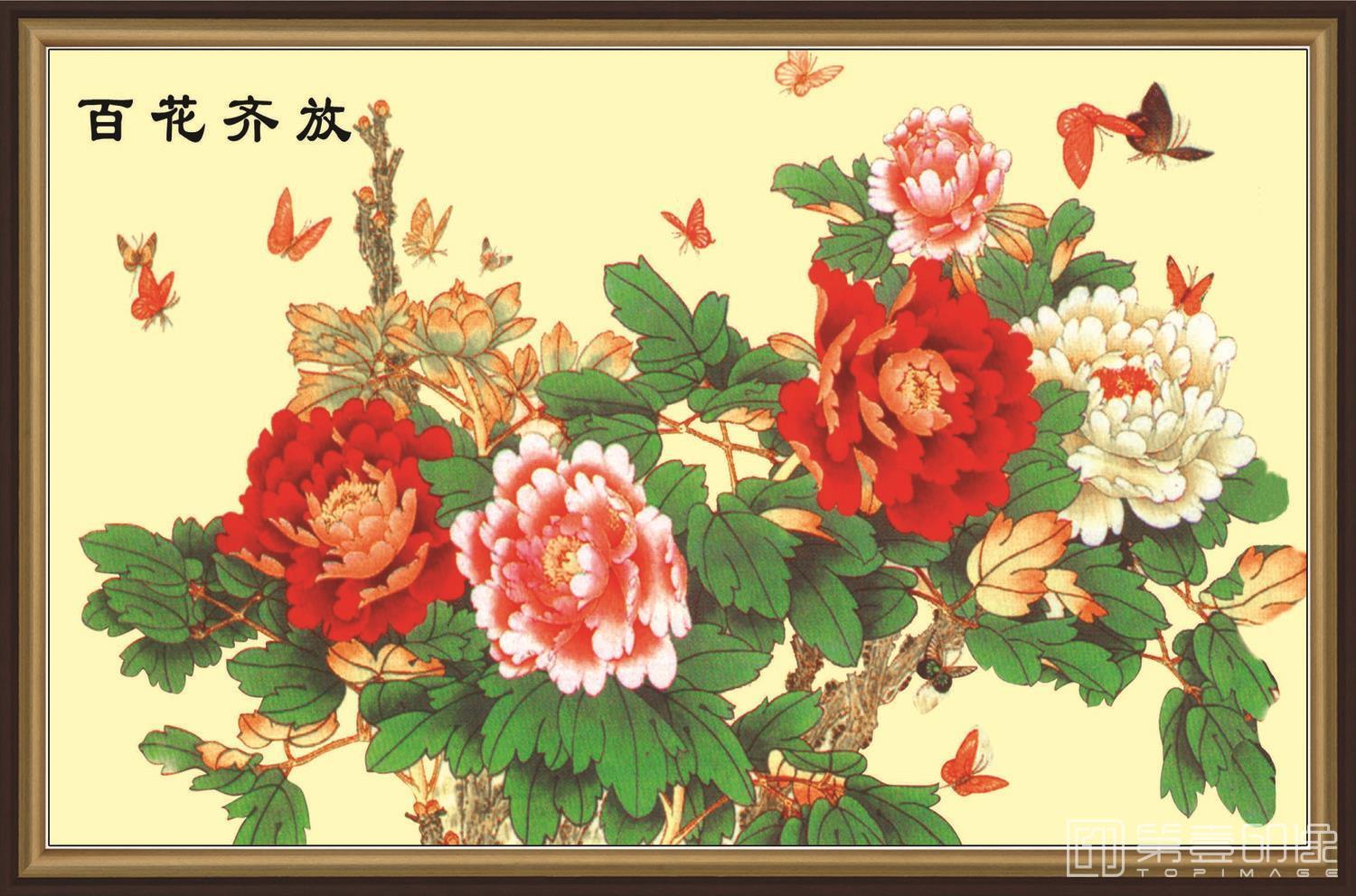 水彩画-装饰画-中堂画-147