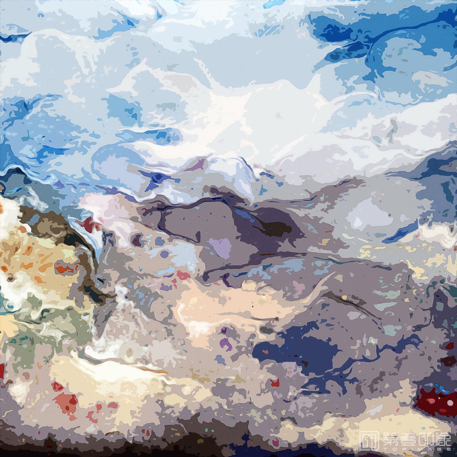 水粉画-抽象艺术-0093