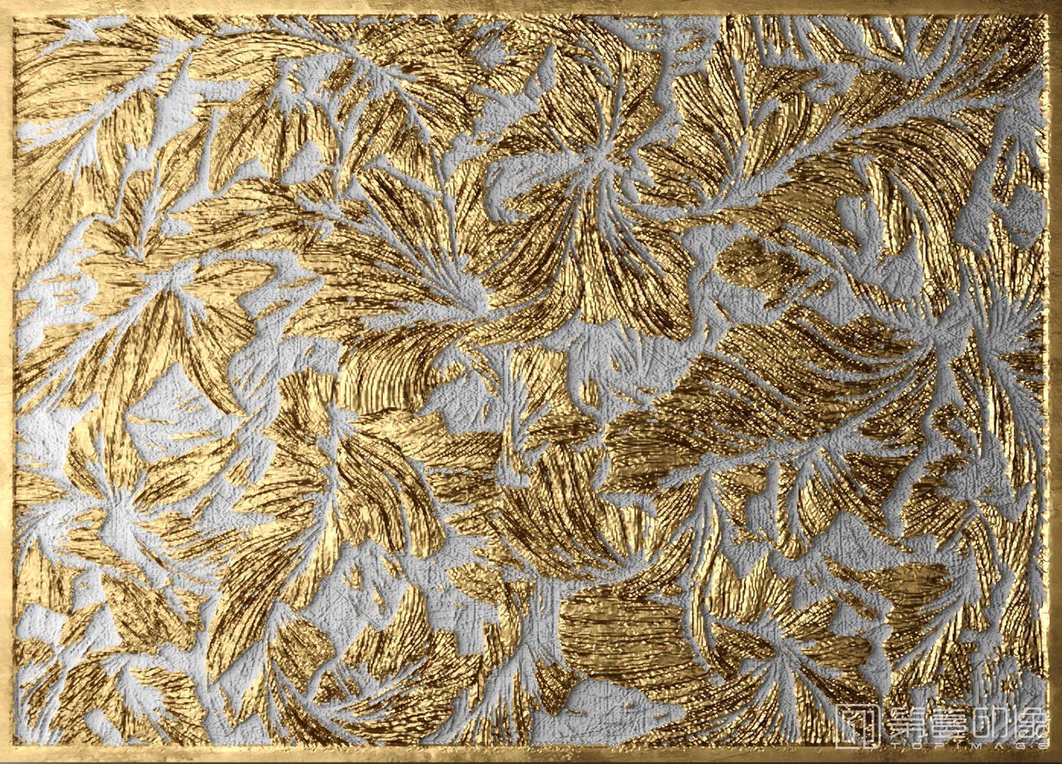 电脑绘画-装饰画-金箔系列-099