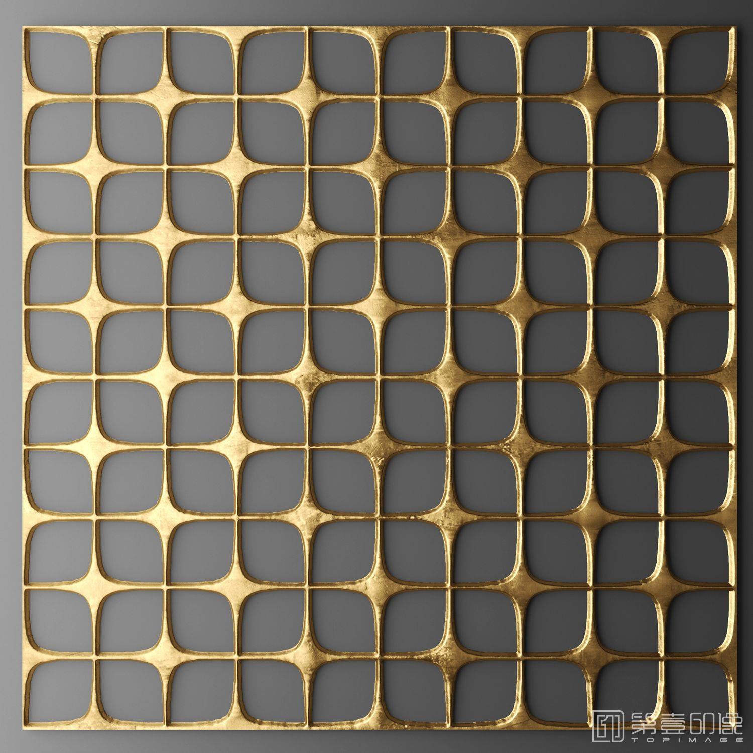 电脑绘画-装饰画-金箔系列-139