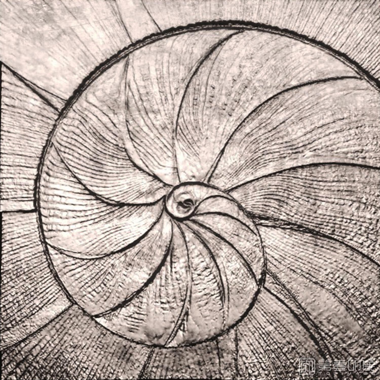 电脑绘画-装饰画-金箔系列-142