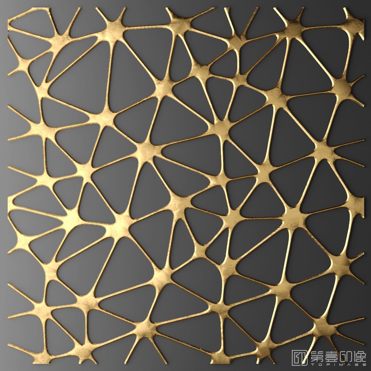 电脑绘画-装饰画-金箔系列-145
