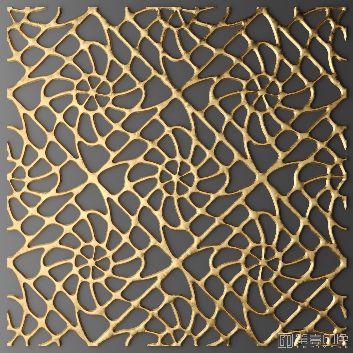电脑绘画-装饰画-金箔系列-149