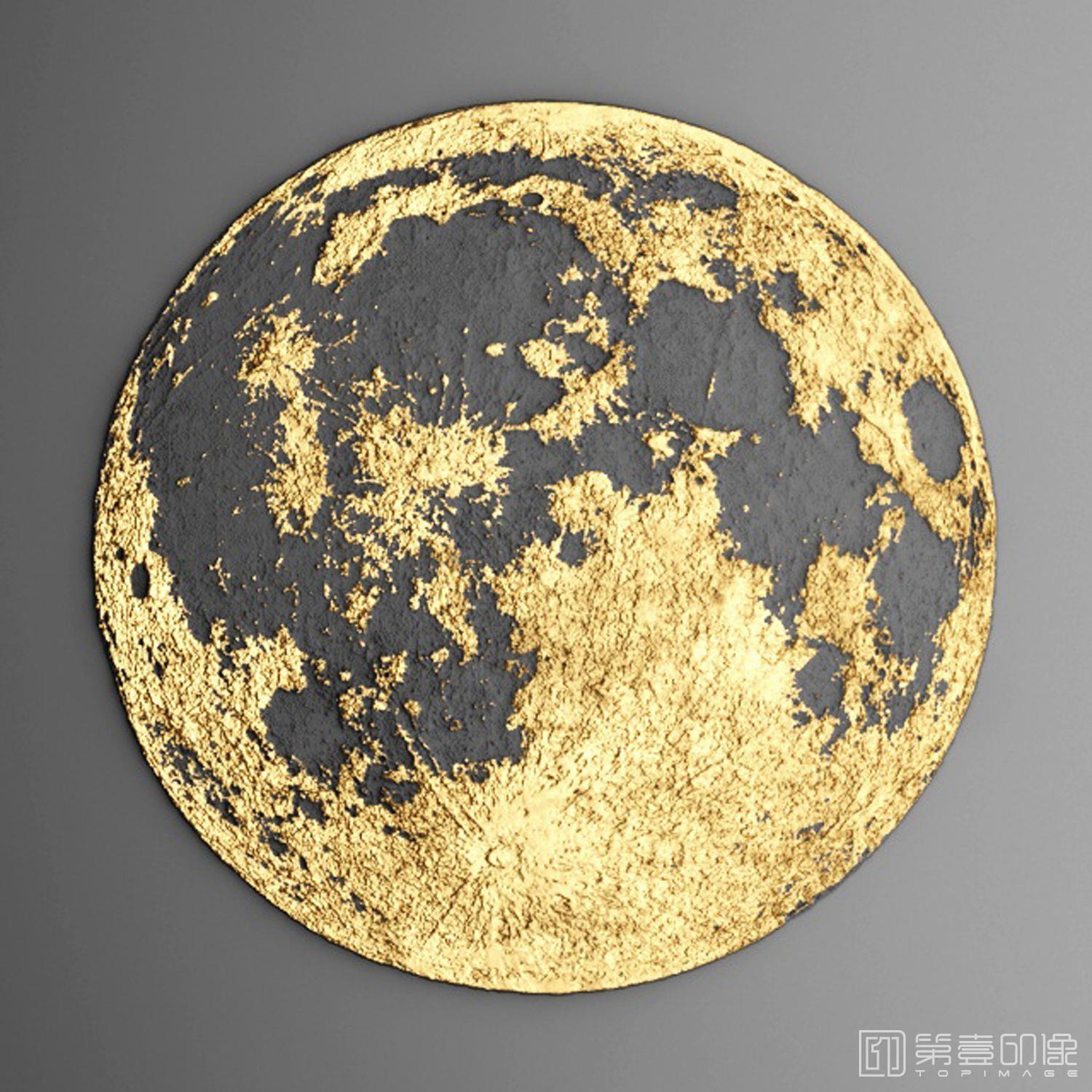 电脑绘画-装饰画-金箔系列-152