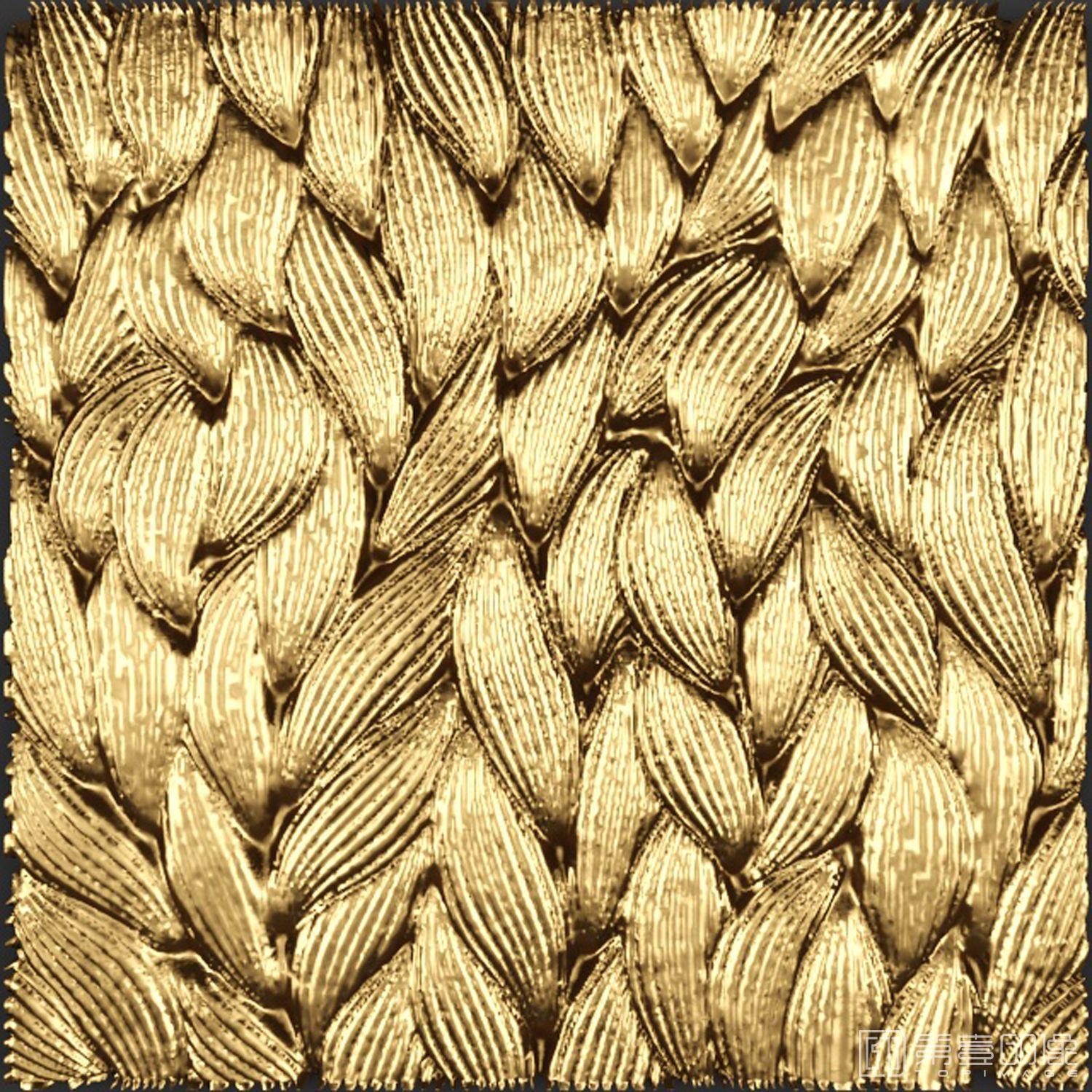 电脑绘画-装饰画-金箔系列-155