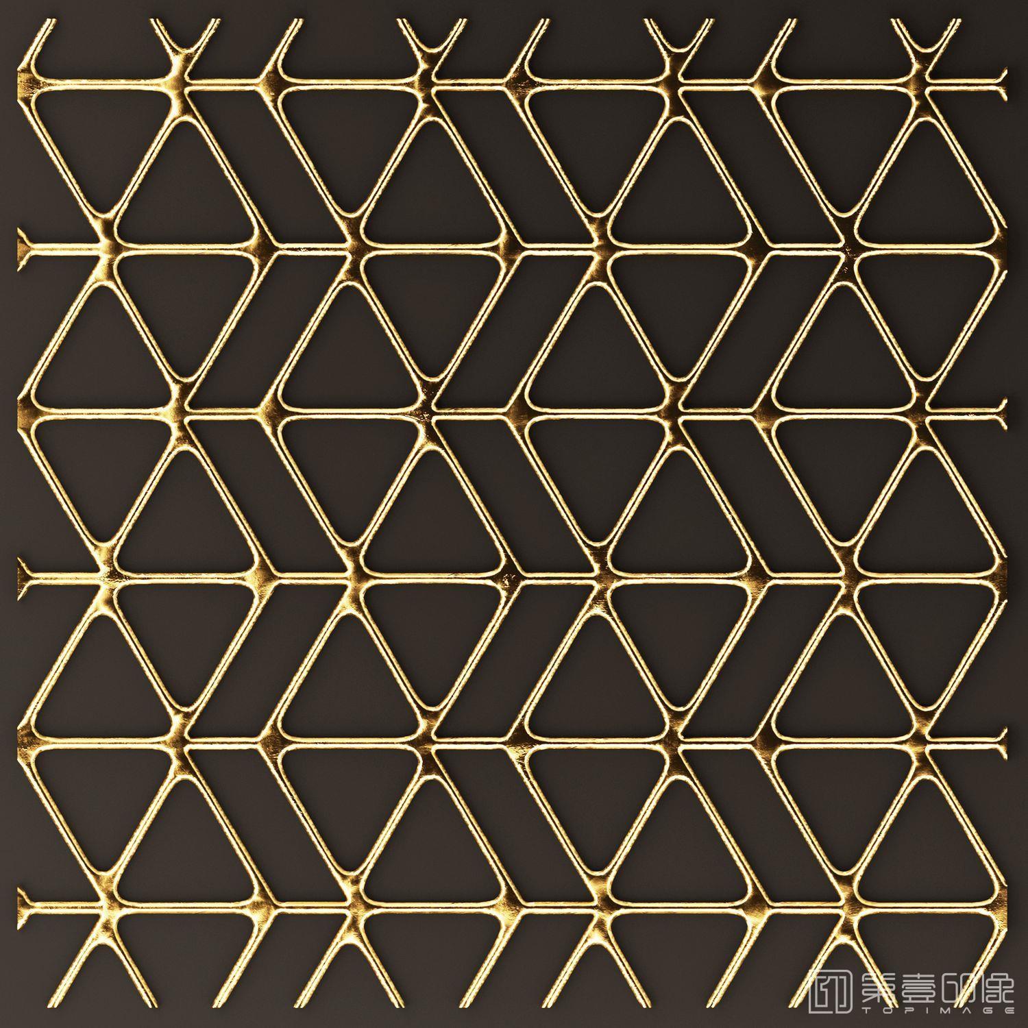 电脑绘画-装饰画-金箔系列-173