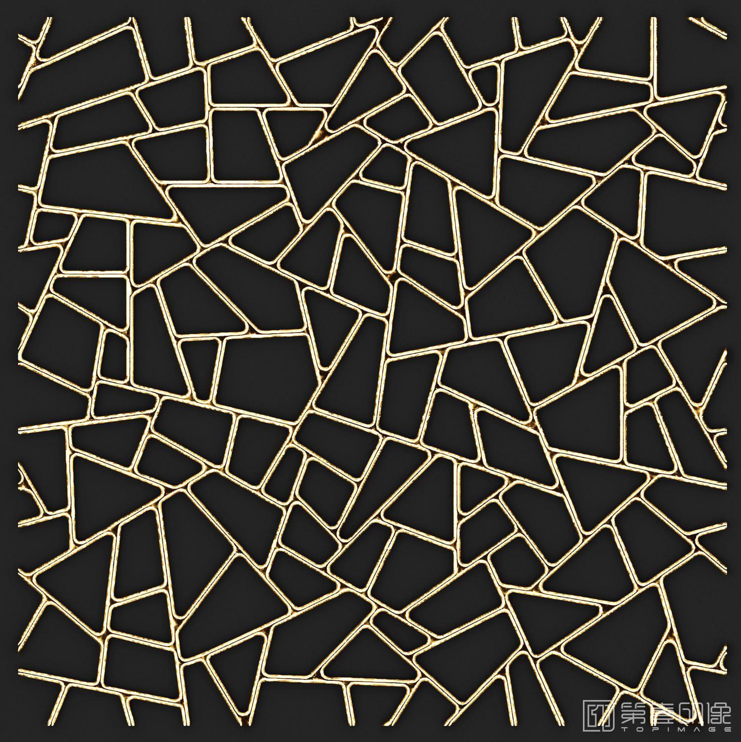 电脑绘画-装饰画-金箔系列-179