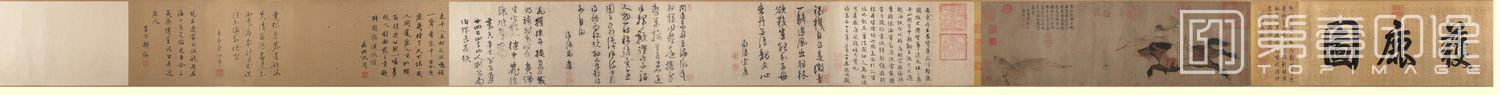 国画-获鹿图卷