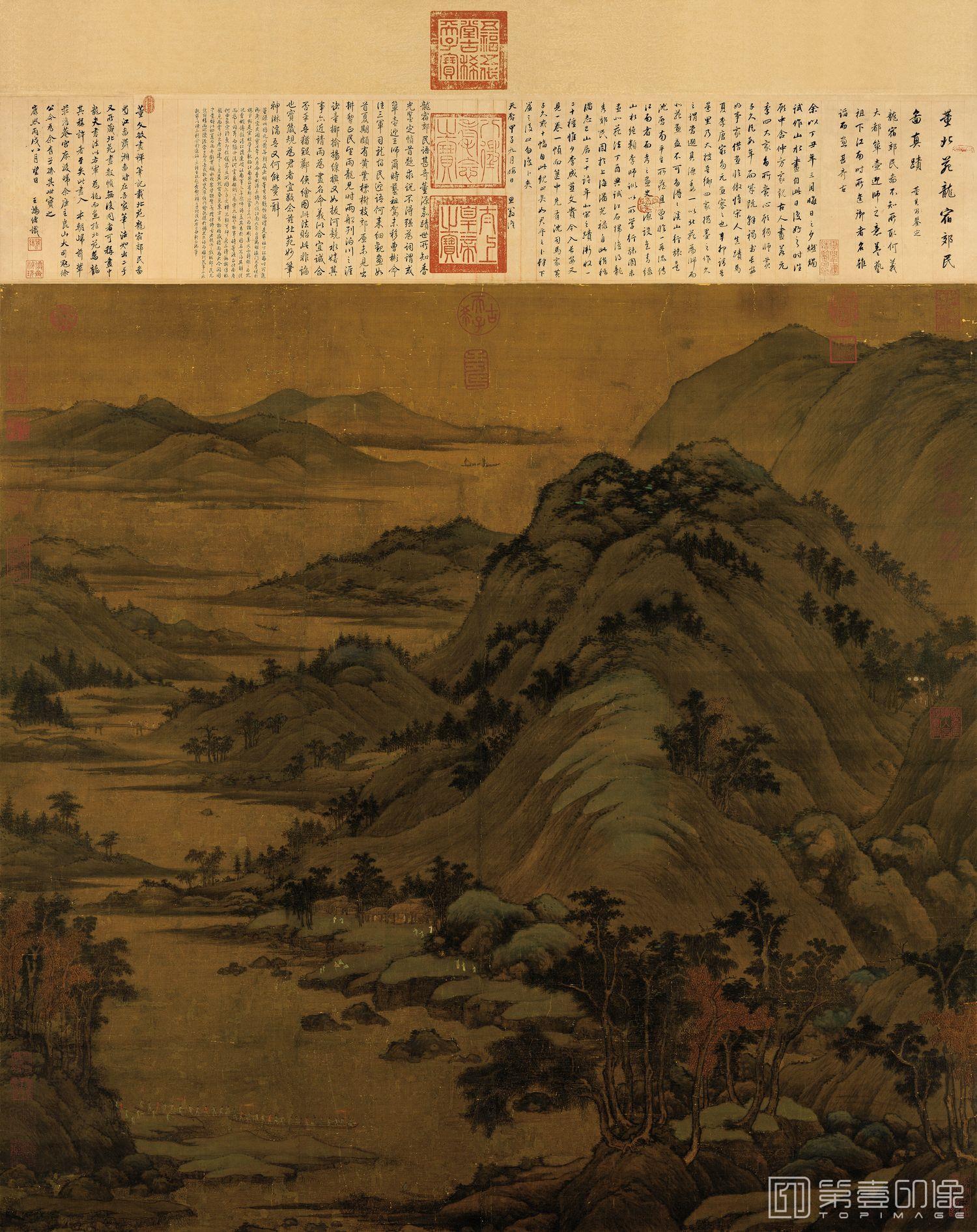 国画-龙宿郊民图-156x160