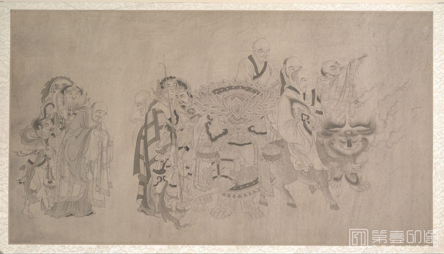 国画-法海灵山图5