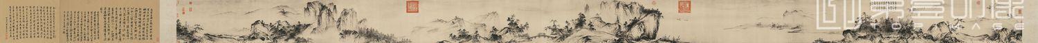 国画-溪山清远图-46.5x889.1