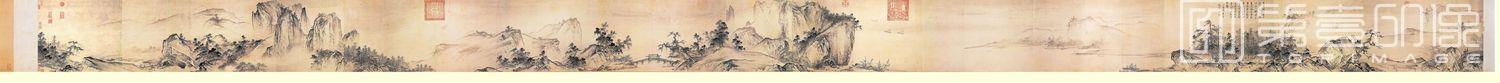 国画-溪山清远图卷