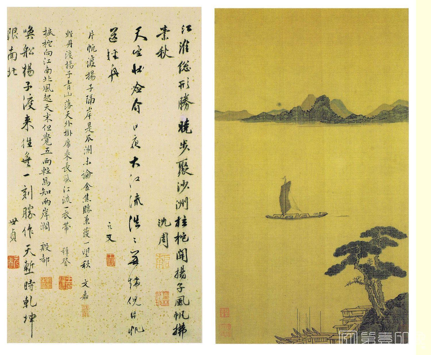 国画-雨江名胜8