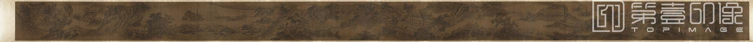 国画-扬鞭催马送粮忙图全卷-30x498