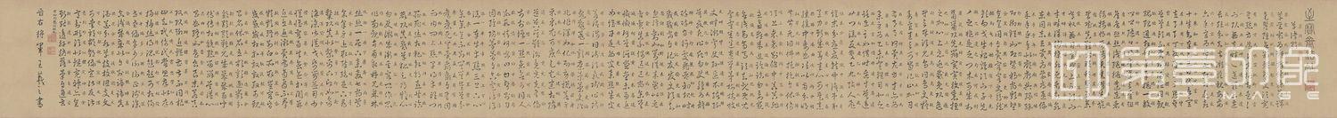 书法-草诀百韵歌全卷-23x266