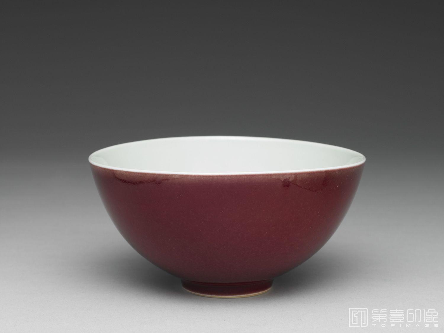 摄影-清-雍正 红釉碗-3-高7.1cm 底径4.5cm 口径15.7cm