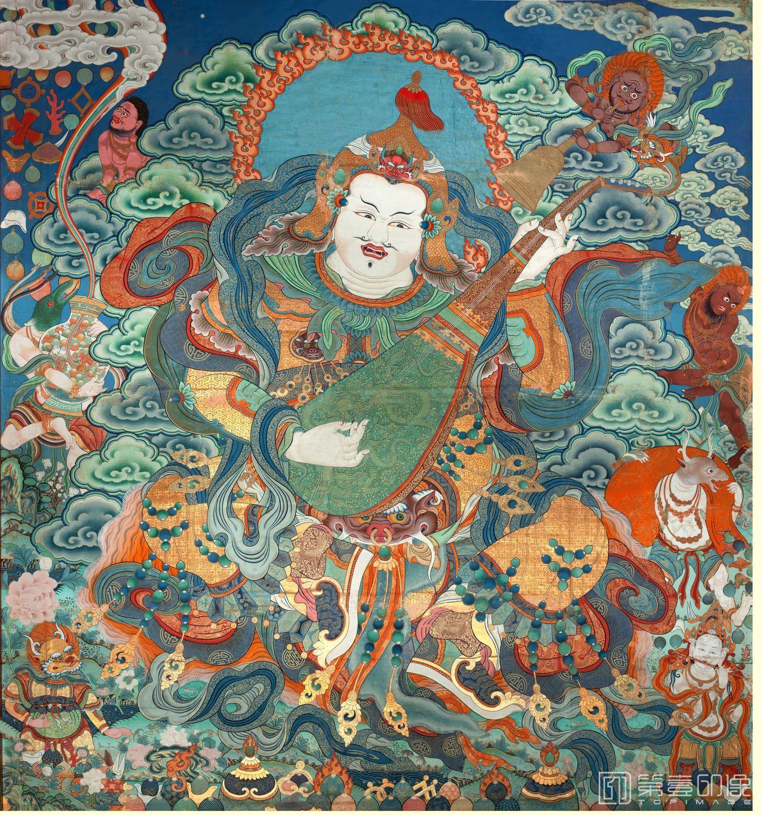 壁画-五屯寺壁画 (唐卡)