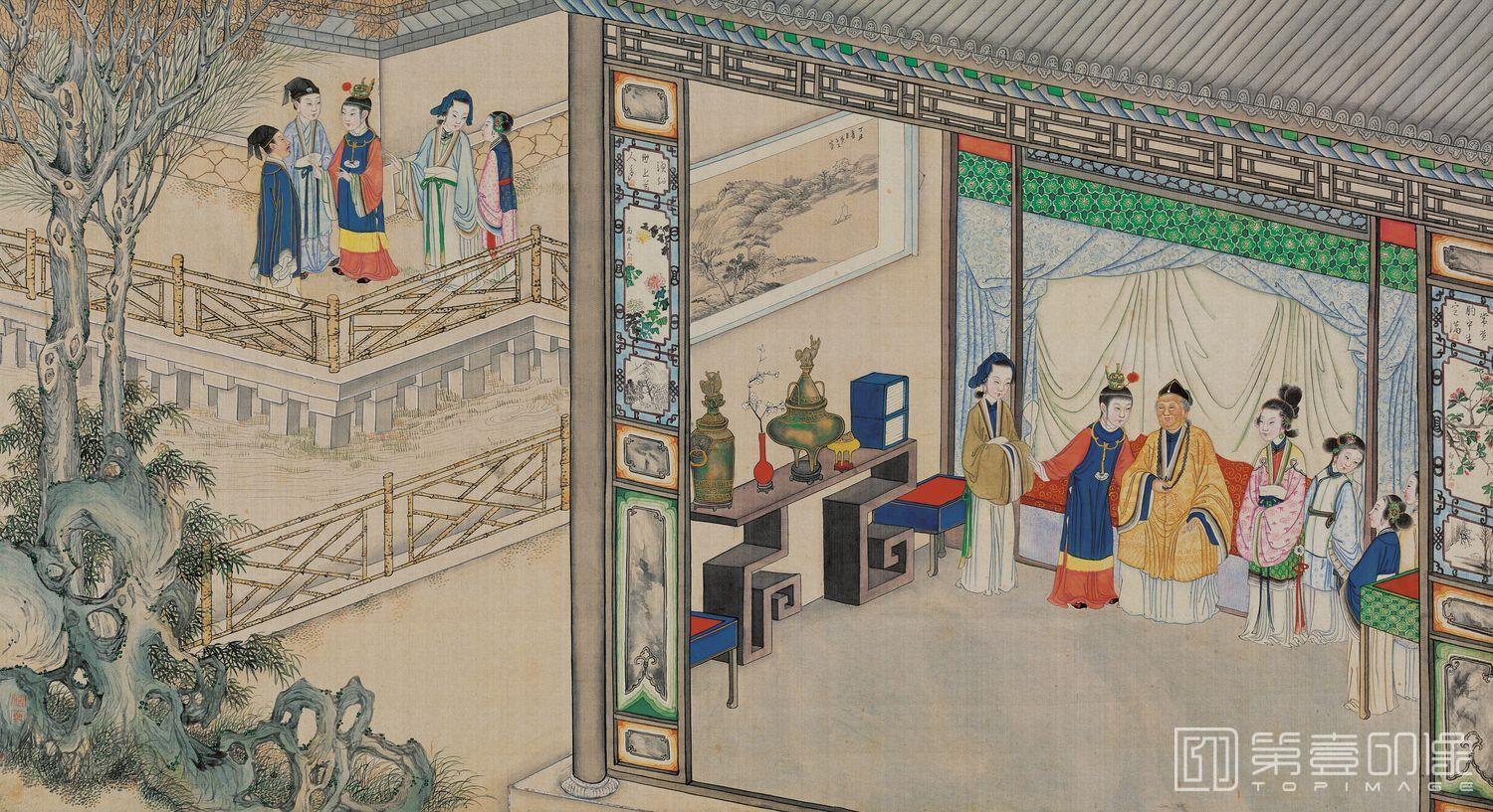 国画-红楼梦 (17)