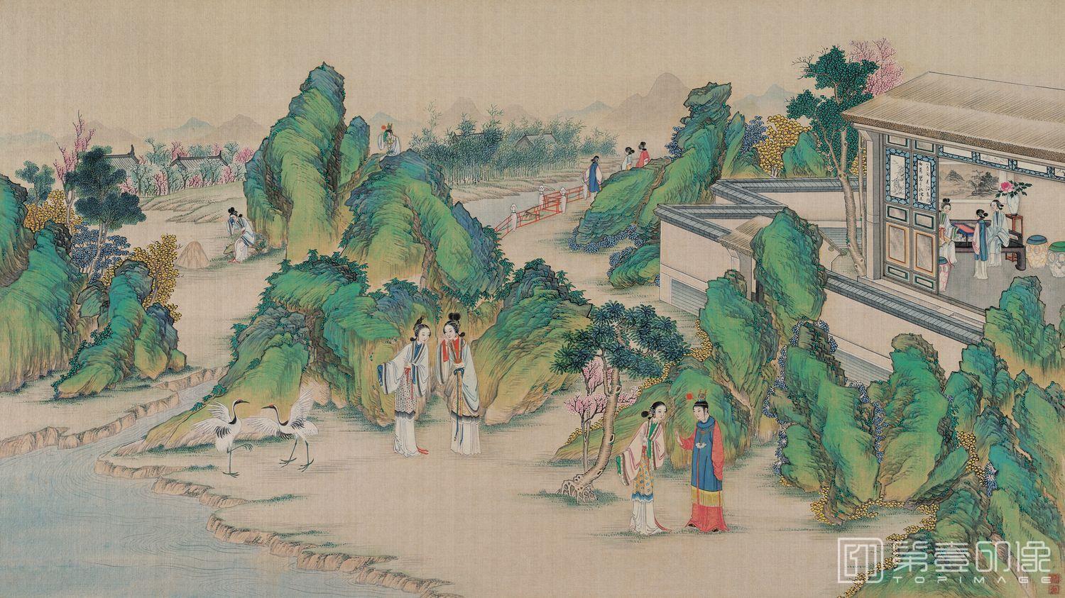 国画-红楼梦 (5)