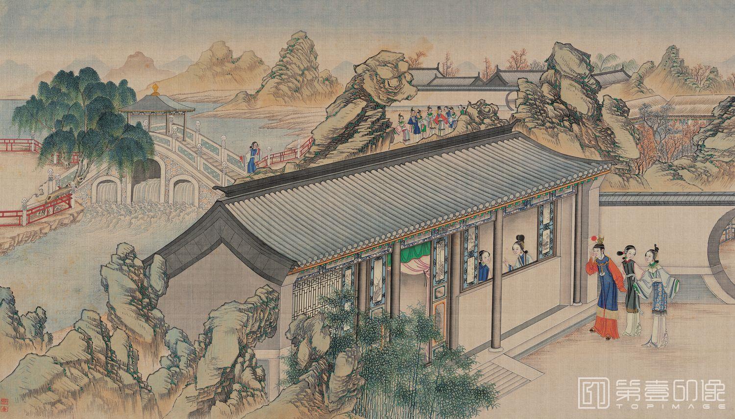 国画-红楼梦 (6)