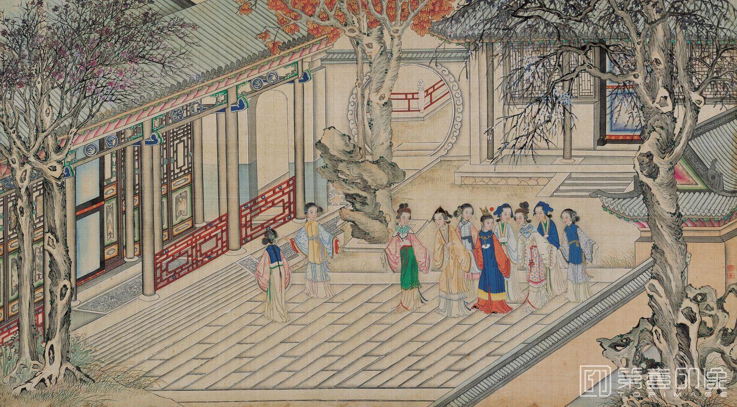 国画-红楼梦 (100)