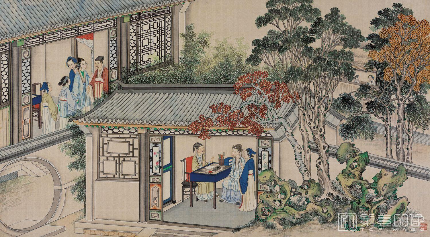 国画-红楼梦 (113)