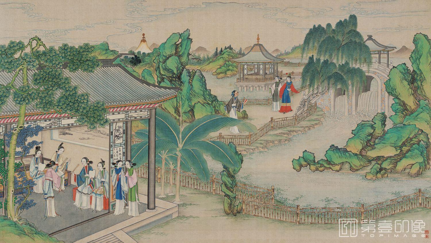 国画-红楼梦 (120)