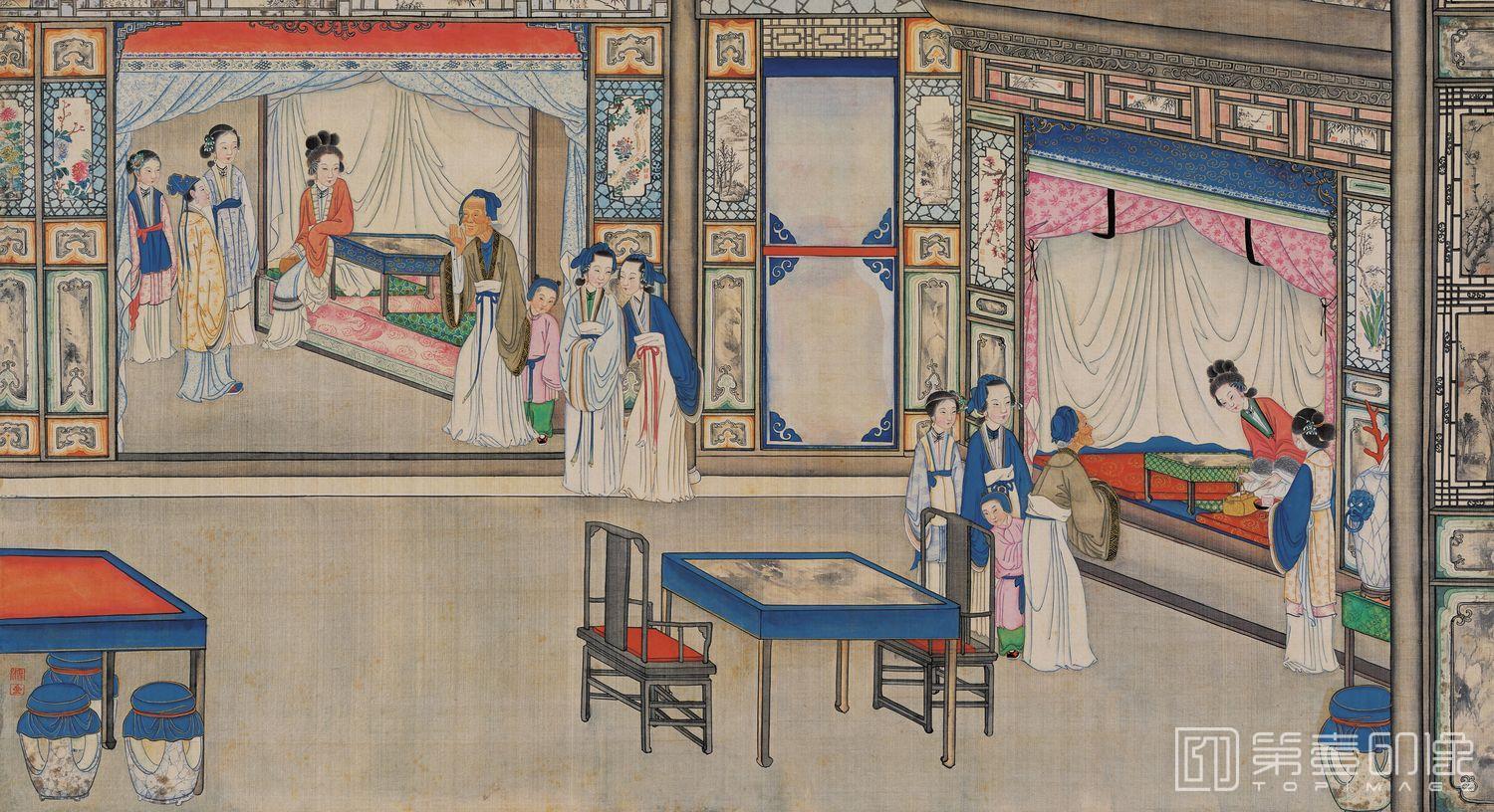 国画-红楼梦 (124)