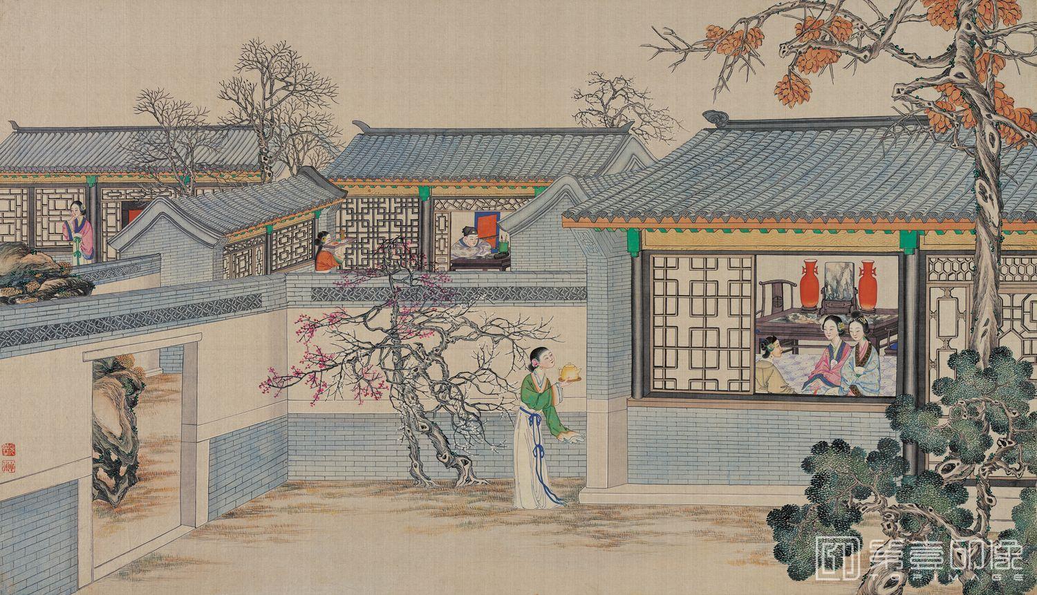 国画-红楼梦 (154)