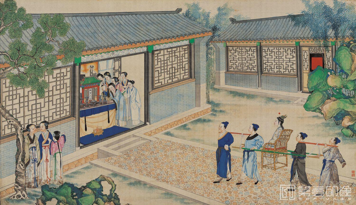 国画-红楼梦 (166)