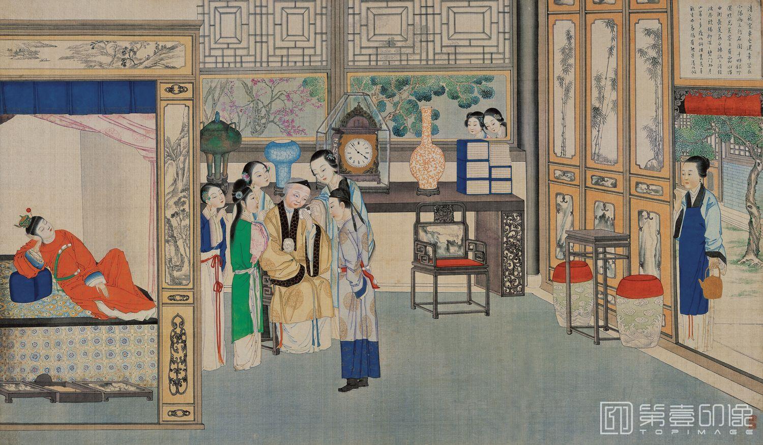 国画-红楼梦 (203)