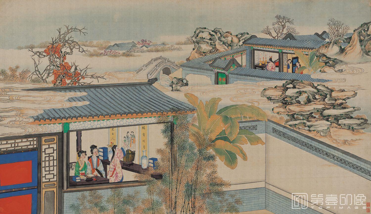国画-红楼梦 (27)