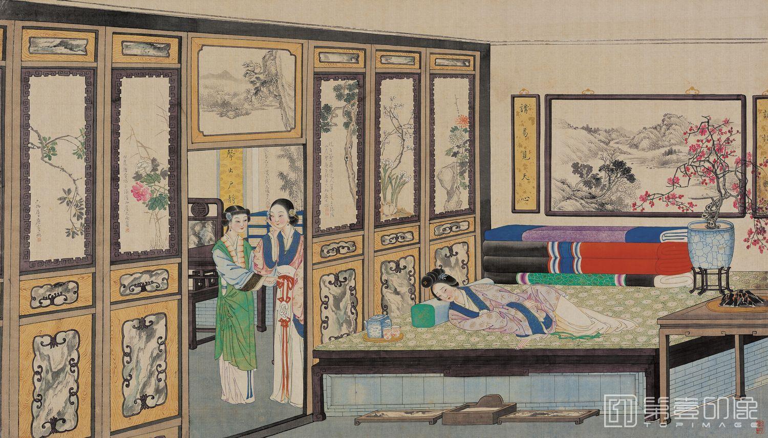 国画-红楼梦 (29)