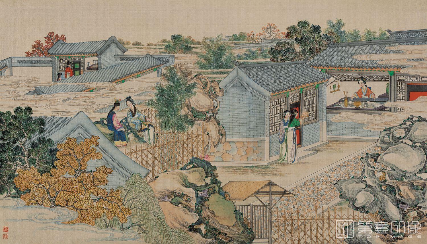 国画-红楼梦 (36)
