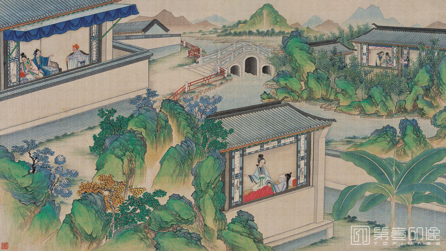 国画-红楼梦 (39)