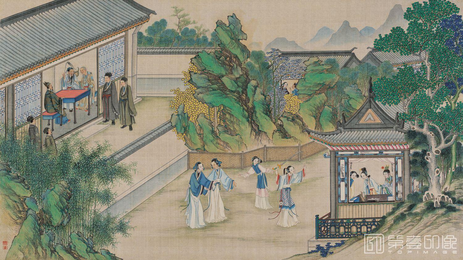 国画-红楼梦 (43)