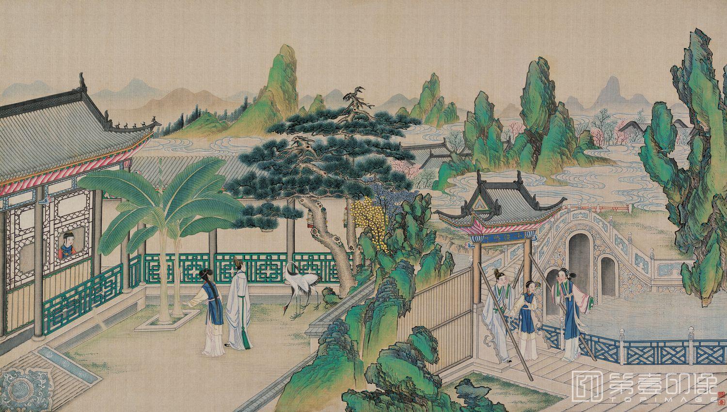 国画-红楼梦 (46)
