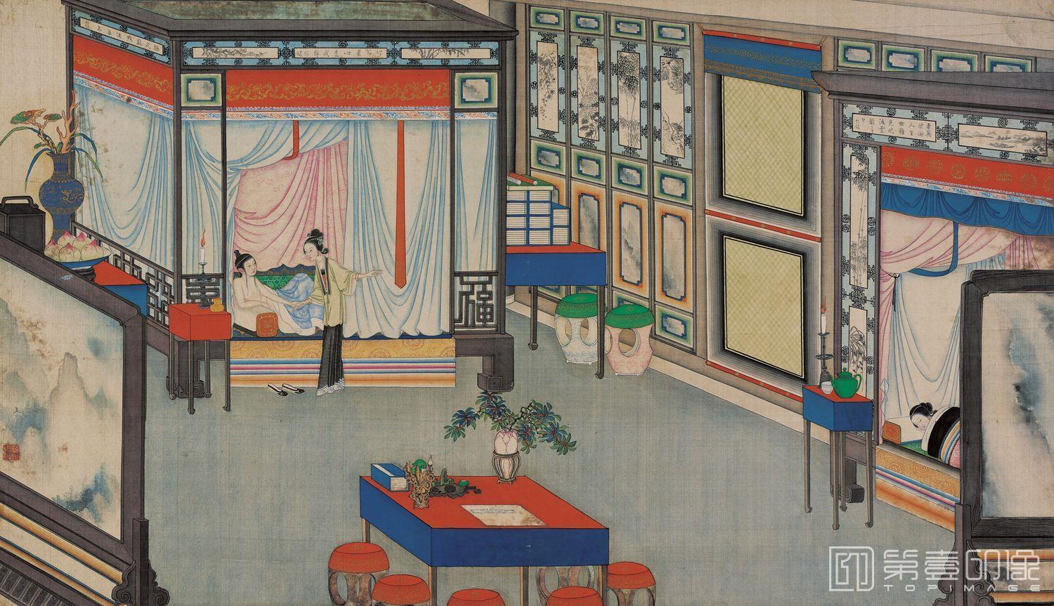 国画-红楼梦 (66)