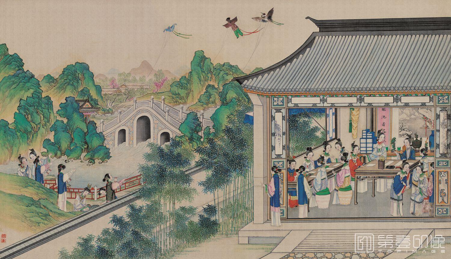 国画-红楼梦 (80)