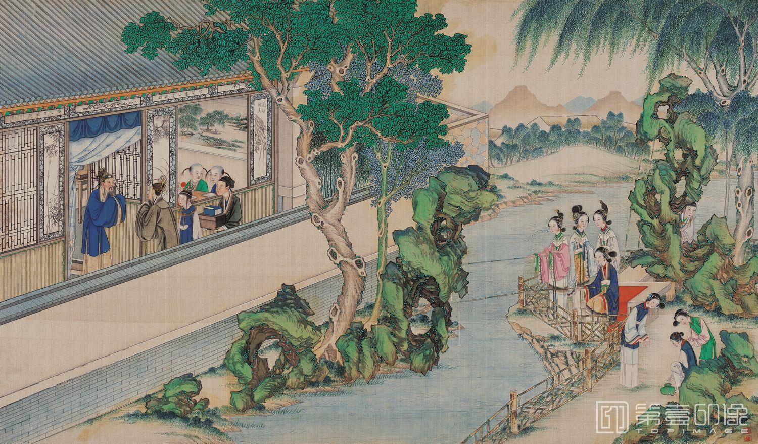 国画-红楼梦 (84)