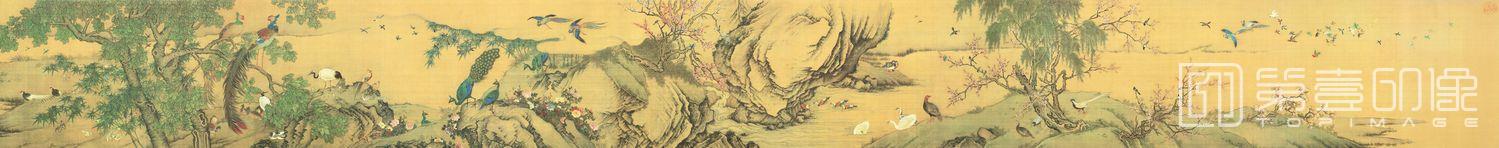 国画-百鸟朝凤 (前部分)-40x933