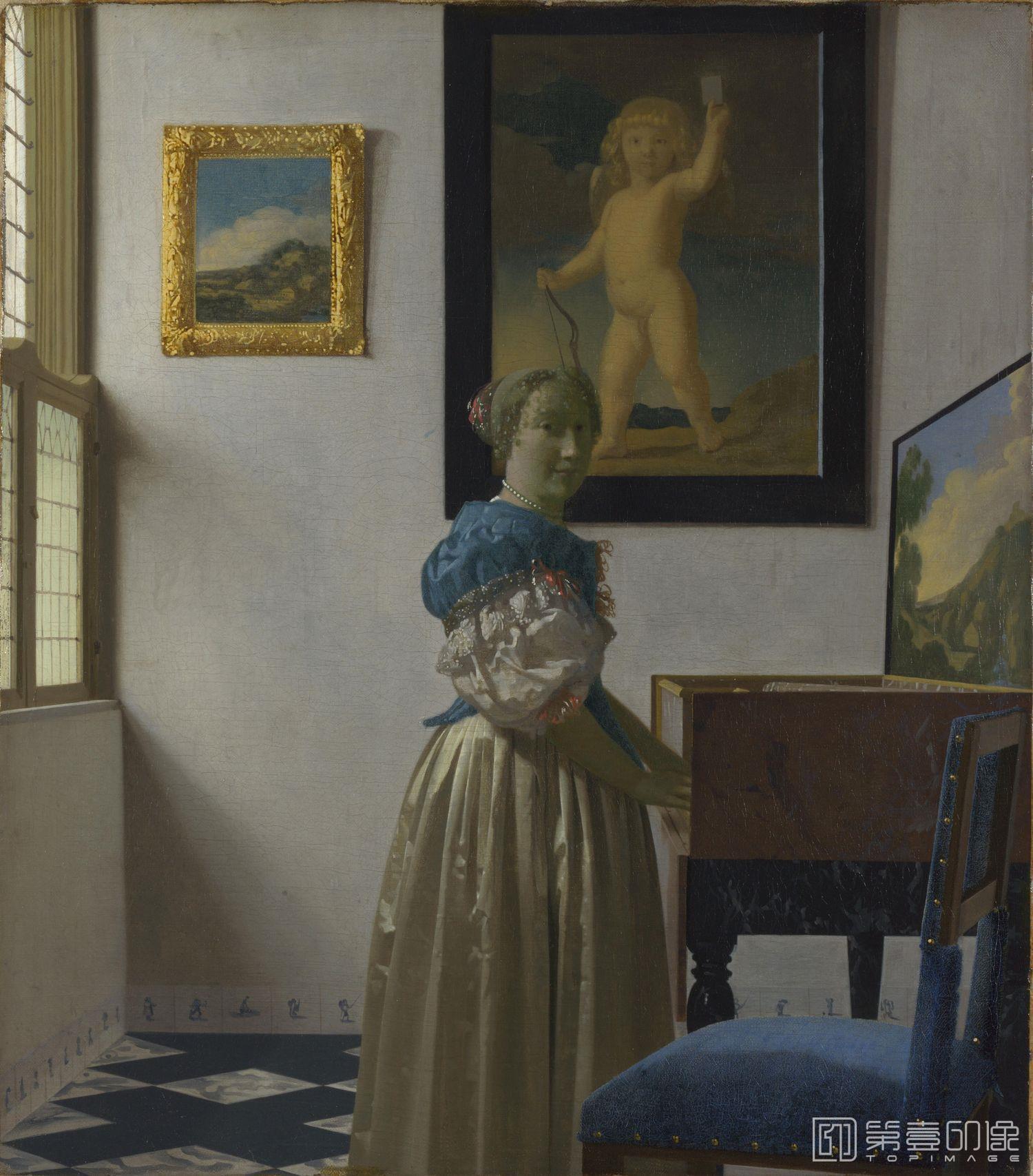 油画-维米尔42幅-J.Vermeer-HQ329554