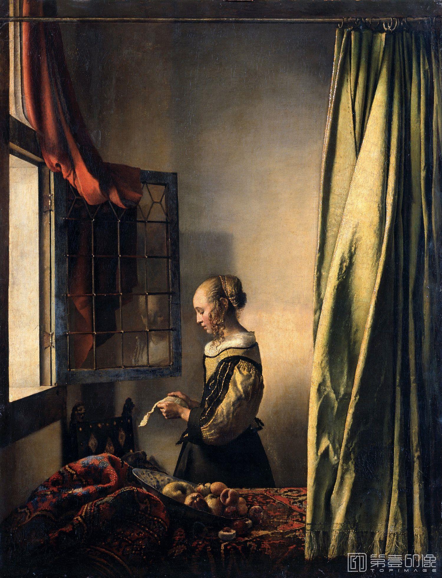 油画-维米尔42幅-J.Vermeer-HQ329558