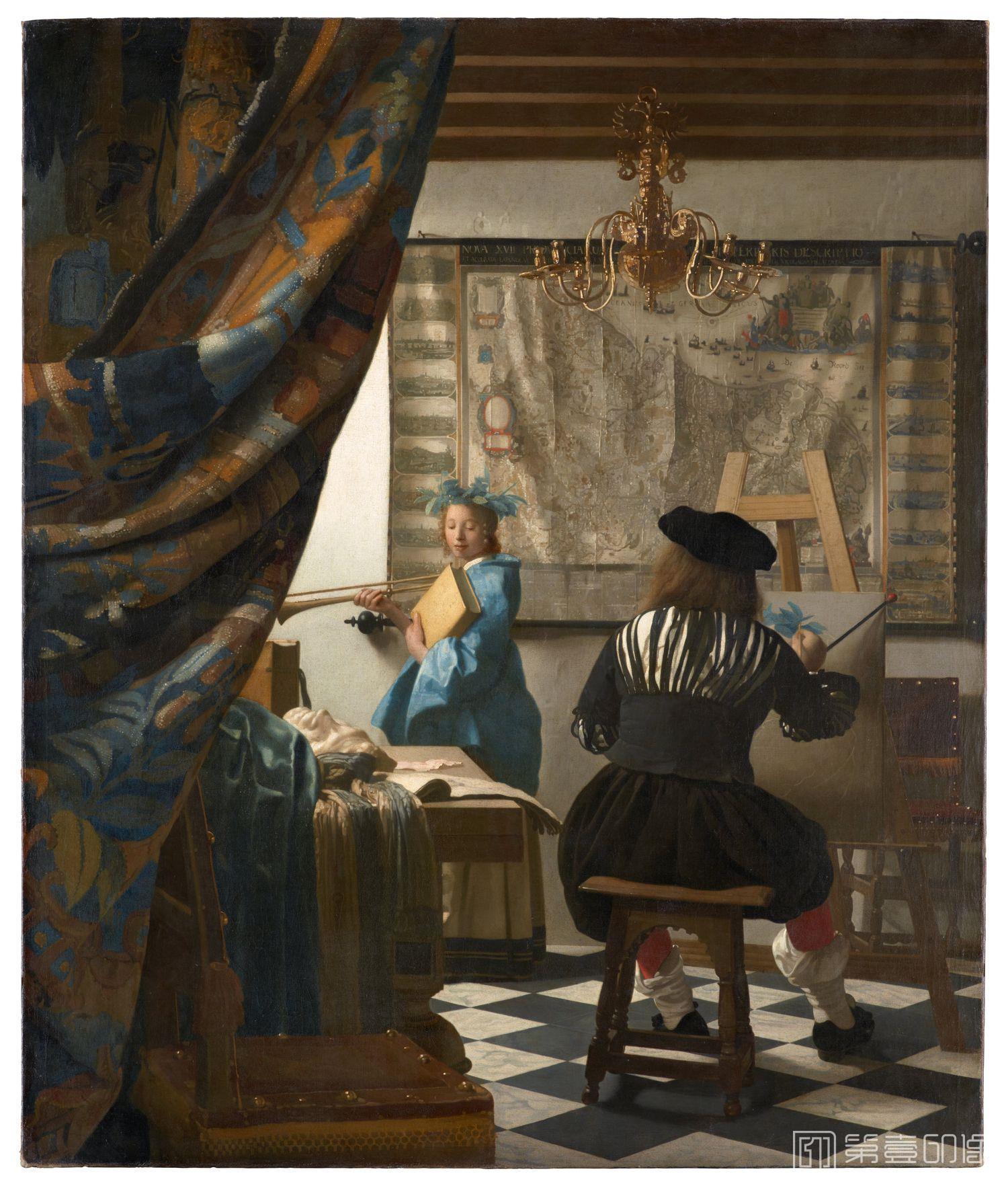 油画-维米尔42幅-J.Vermeer-HQ329572