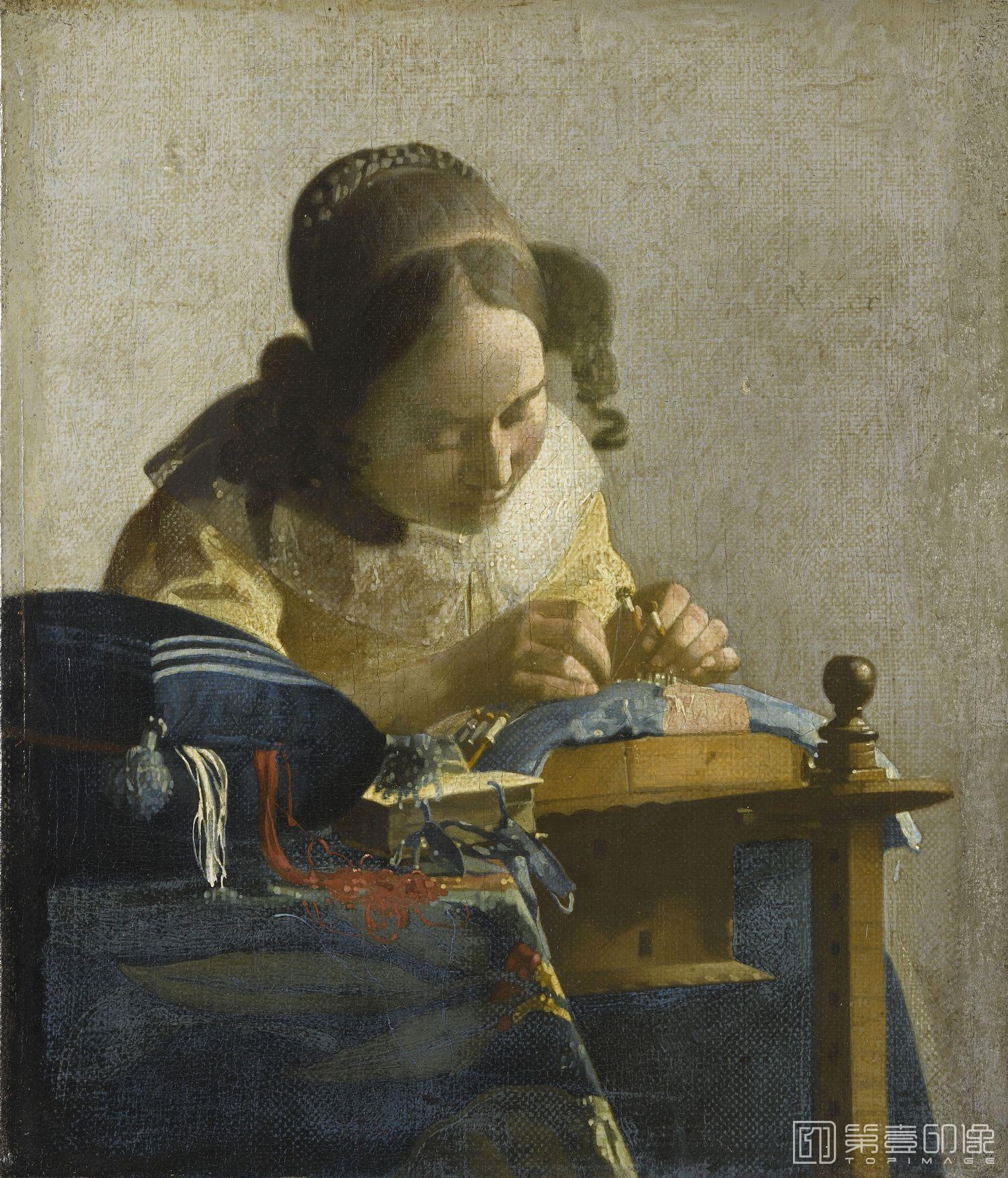 油画-维米尔42幅-J.Vermeer-HQ329576